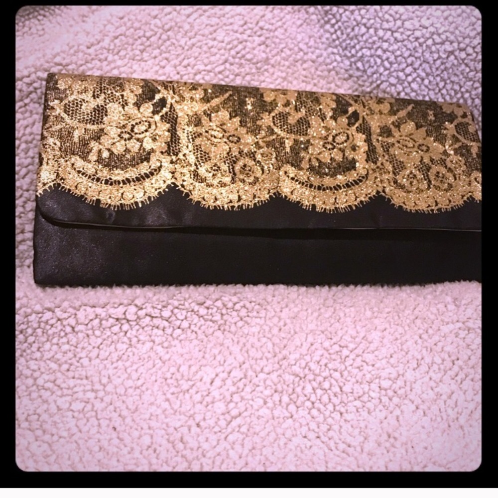 Black and Gold Clutch